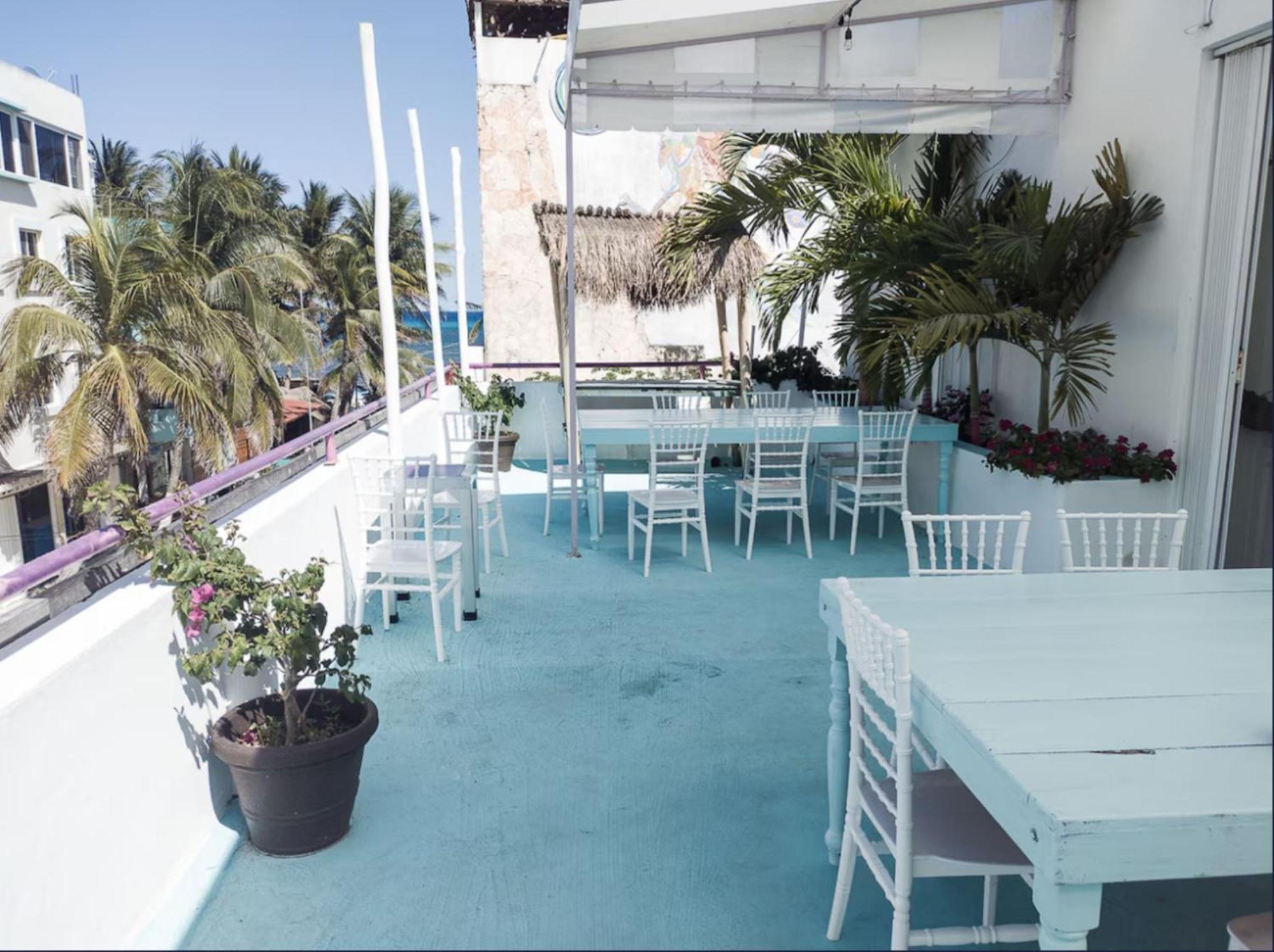 Hostal Del Mar 普拉亚卡门 外观 照片