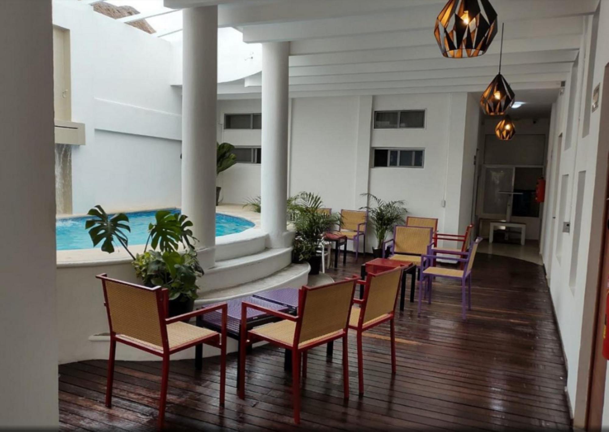 Hostal Del Mar 普拉亚卡门 外观 照片